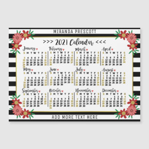 Calendário 2021 (Consulte Descrição de Nova Versão