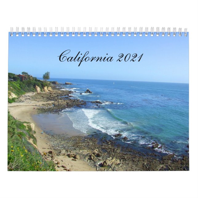 Calendário 2021 da Califórnia (Capa)
