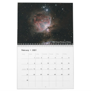 Calendário 2021 do AstronoMolly Images