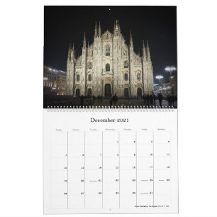 Calendário 2021 - Itália