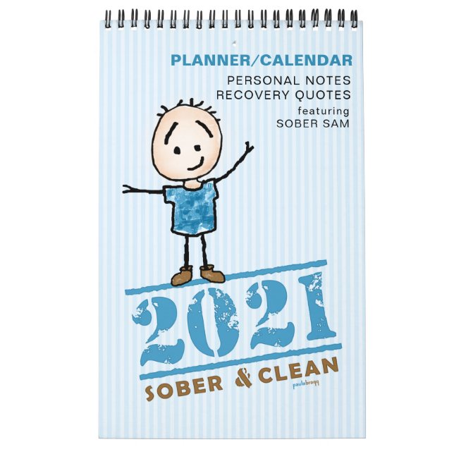 Calendário 2021 Sober & Clean: Planejador de Presentes de Cot (Capa)
