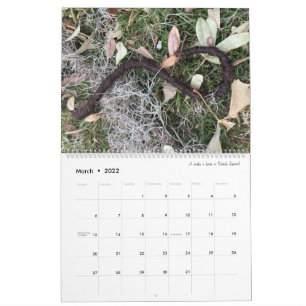 Calendário 2022 11x14 Savannah Tumbleweaves