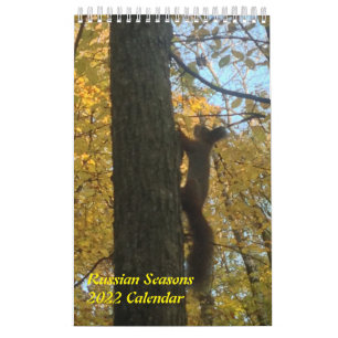 Calendário 2022 das Estações Russas