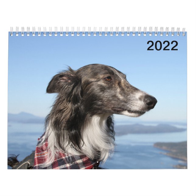 Calendário 2022 Silken Windhounds (Capturas de cabeça) (Capa)