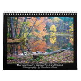 Calendário 2022 Thoreau País: Walden Pond e Beyond: