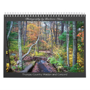 Calendário 2022 Walden Pond e Concord: com cotações