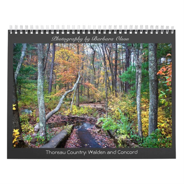 Calendário 2022 Walden Pond e Concord: com cotações (Capa)