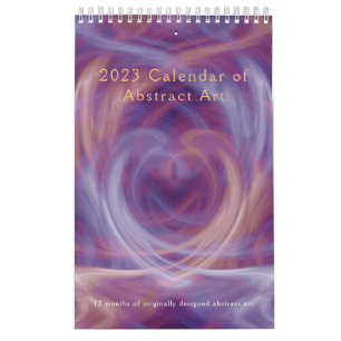 Calendário 2023 da Abstrato Art