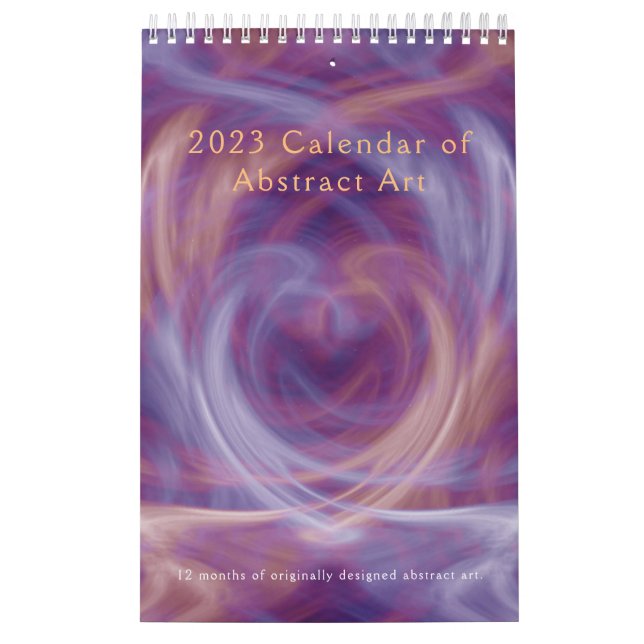 Calendário 2023 da Abstrato Art (Capa)