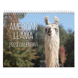 Calendário 2023 da American Lama Magazine