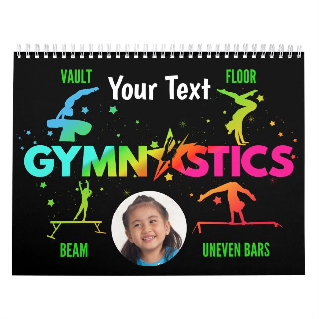 Calendário 2023 da ginástica feminina - Foto perso (Capa)