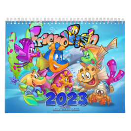 Calendário 2023 do filme de animação FriendFish