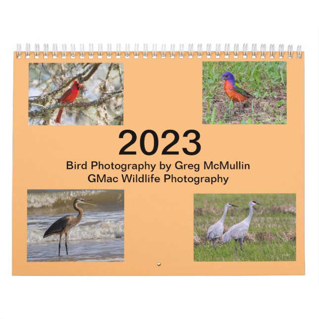 Calendário 2023 do Texas Bird (Capa)