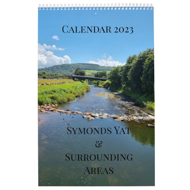 Calendário 2023 do Wye Valley & Surround Areas (Capa)