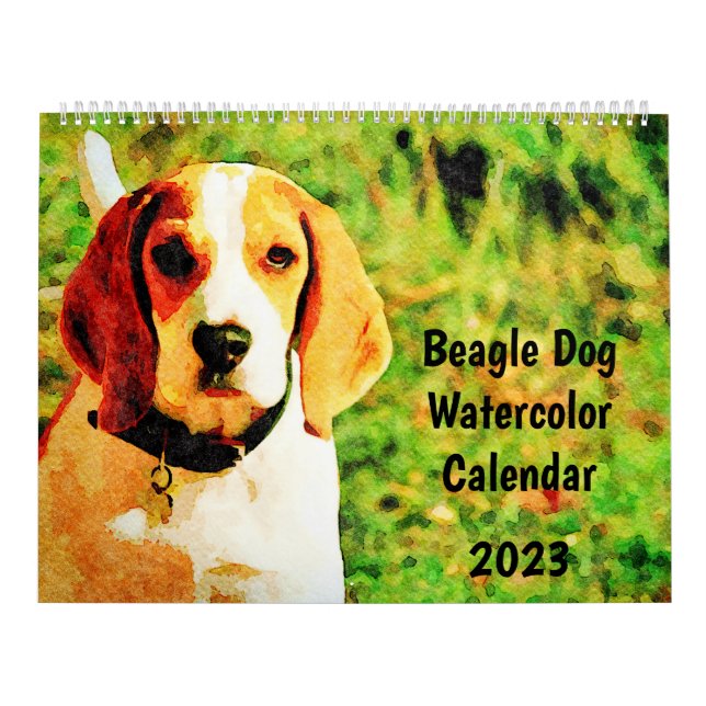 Calendário 2023 Dog Beagle Dog Mama Proprietária Dom (Capa)
