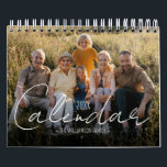 Calendário 2023 Family Custom Family Photo<br><div class="desc">Enjoy your favorite photos throughout the year with a custom calendar using your own photos,  just upload one photo for each month. Great for photo memory keepsakes for yourself,  your parents and grandparents. CHOOSE THE SIZE - small,  medium or large.</div>