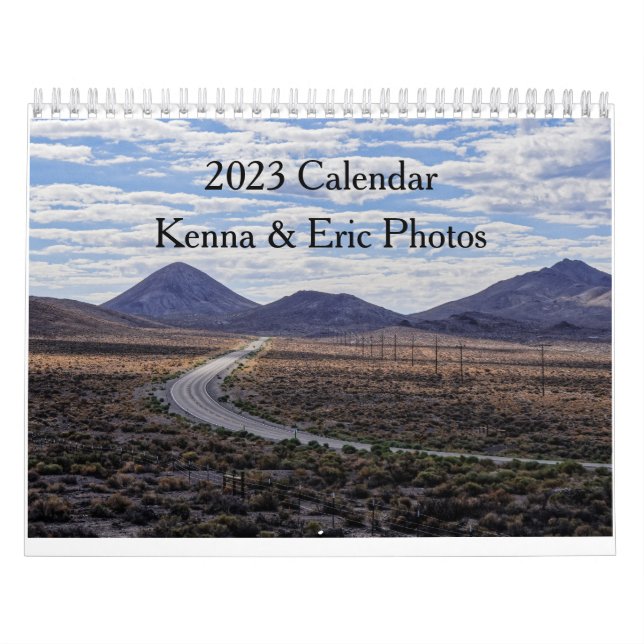 Calendário 2023 - Fotos de Eric e Kenna (Capa)