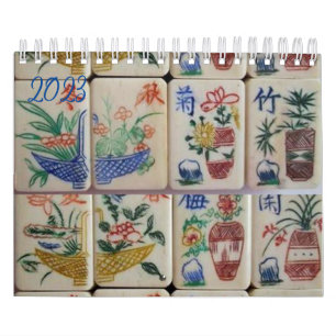 Calendário 2023 Mahjong