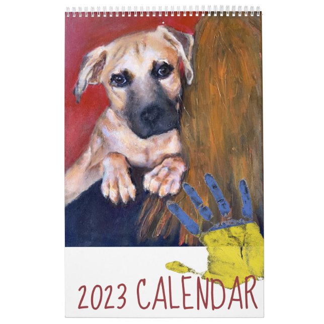 Calendário 2023 para o Alivio Pet da Ucrânia (Capa)