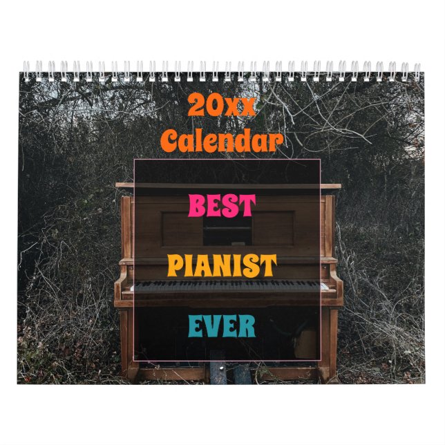 Calendário 2023 Para O Melhor Pianista De Sempre (Capa)