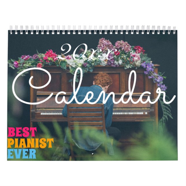 Calendário 2023 para um pianista (Capa)