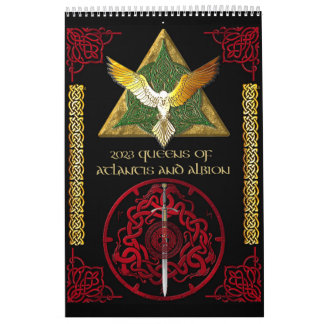 Calendário 2023 Queens of Atlantis and Albion Calendar