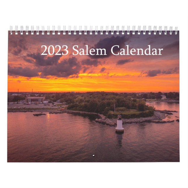 Calendário 2023 Salem Massachusetts Calendar (Capa)
