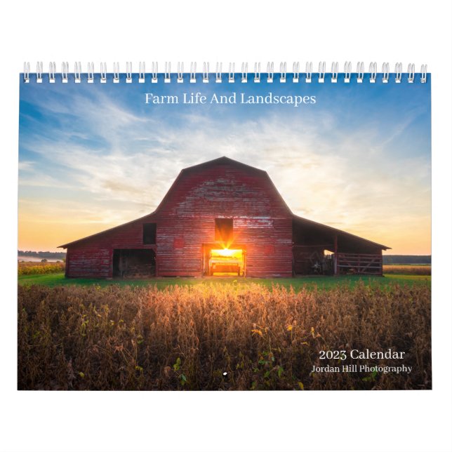 Calendário 2023 Sobre Vida Fazenda E Paisagens (Capa)
