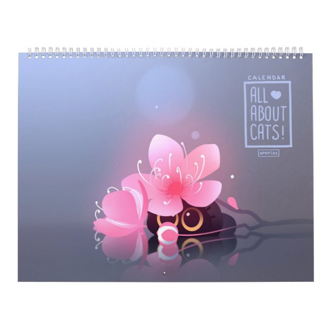 Calendário 2023 Tudo sobre gatos! (Capa)