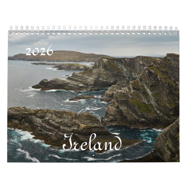 Calendário 2024 da Irlanda (Capa)