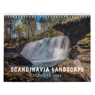 Calendário 2024 do Scandinavia Landscapes