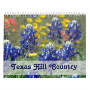 Calendário 2024 do Texas Hill