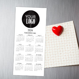 Calendário 2024 Empresa Adicione seu logotipo