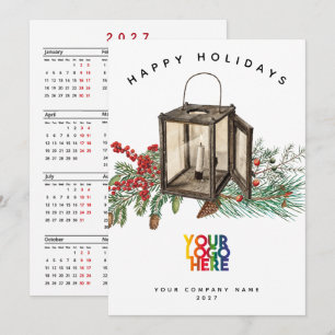 Calendário 2024 Logotipo de negócios corporativo N