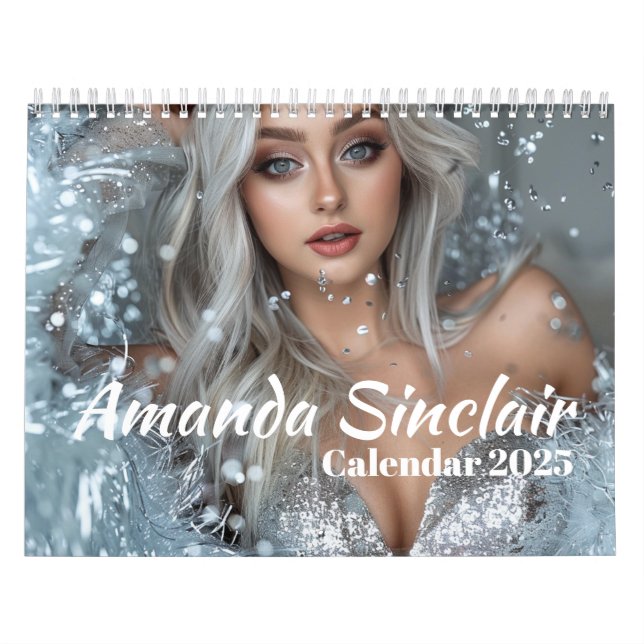 Calendário 2025 - Amanda Sinclair (Capa)