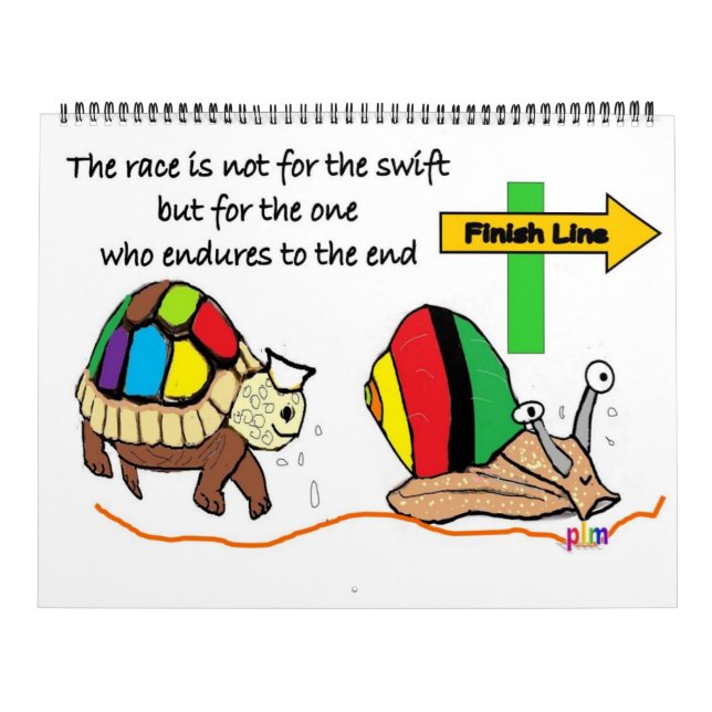 Calendário 2025 Calender - inspirador, motivacional (Capa)