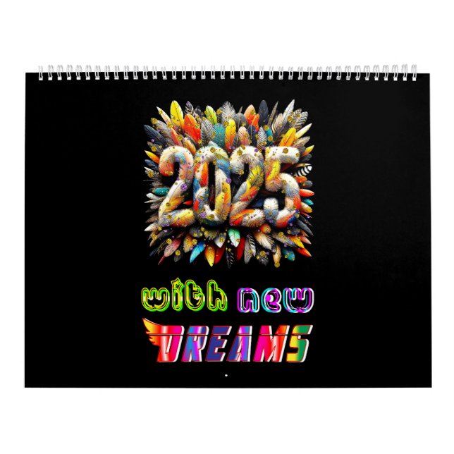 Calendário 2025 Com Novos Sonhos (Capa)