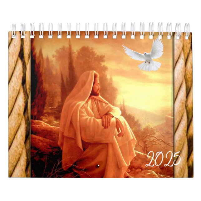 Calendário 2025 Cristo de Jesus Católico (Capa)