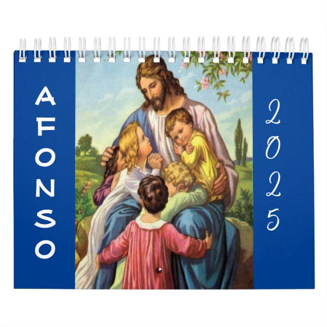Calendário 2025 Cristo de Jesus Católico (Capa)