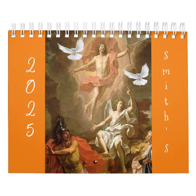 Calendário 2025 Cristo de Jesus Católico (Capa)