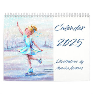Calendário 2025 "Dança" de Monika Marzec