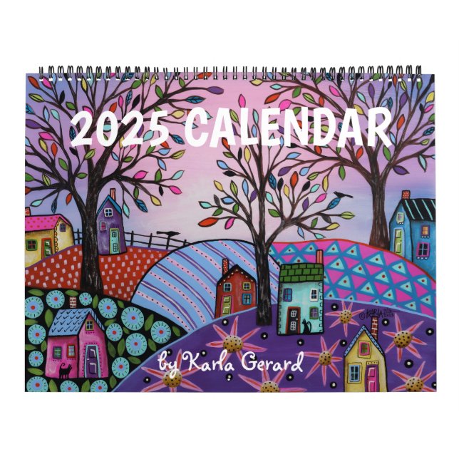 Calendário 2025 de Karla Gerard (Capa)
