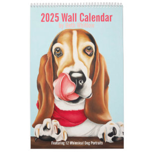 Calendário 2025 do Cachorro Quimológico - Grande