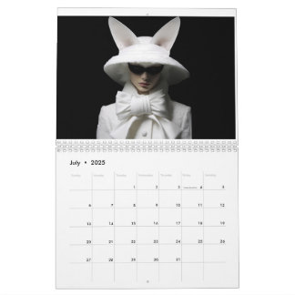 Calendário 2025 do Crazy Couture Hat