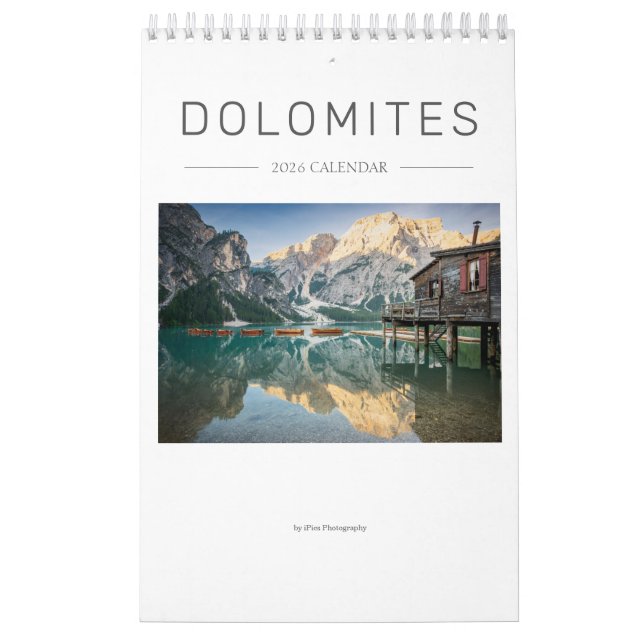 Calendário 2025 Dolomites Nature & Landfoz (Capa)