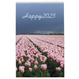 Calendário 2025 Flores registradas 3