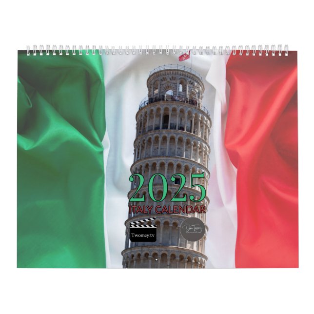 Calendário 2025 Itália (Capa)