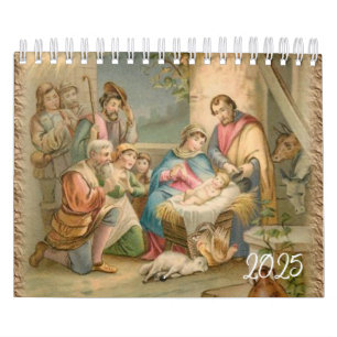 Calendário 2025 Jesus Cristo Católico