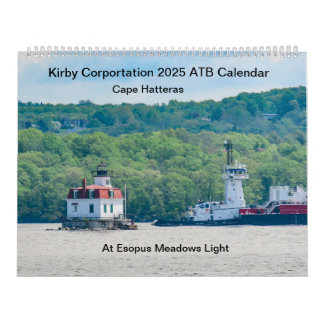 Calendário 2025 Kirby ATB Tugs no rio Hudson