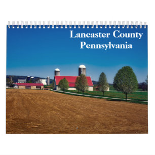 Calendário 2025 Lancaster County, Pensilvânia